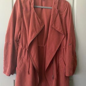 Burnt Orange Lightweight Jacket